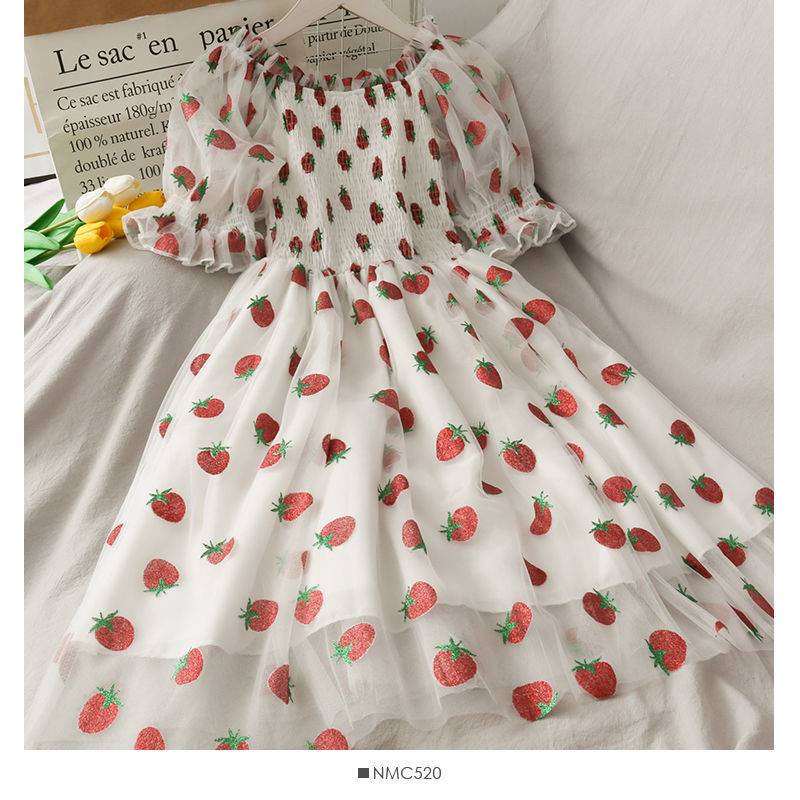 Kawaii Strawberry Dress - All Dresses - Dresses - 5 - 2024