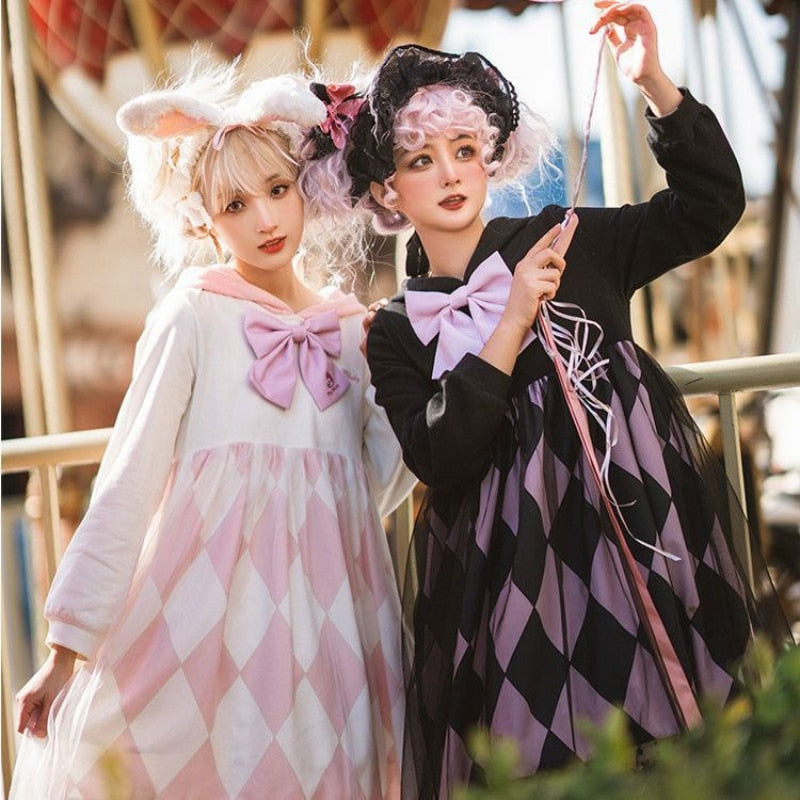 Kawaii Sweet Bow Lace Princess Dresses - All Dresses - Shirts & Tops - 2 - 2024
