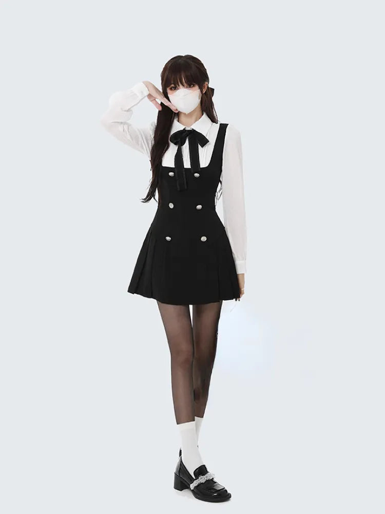 Korean Fashion Autumn Mini Dress - All Dresses - Dresses - 6 - 2024