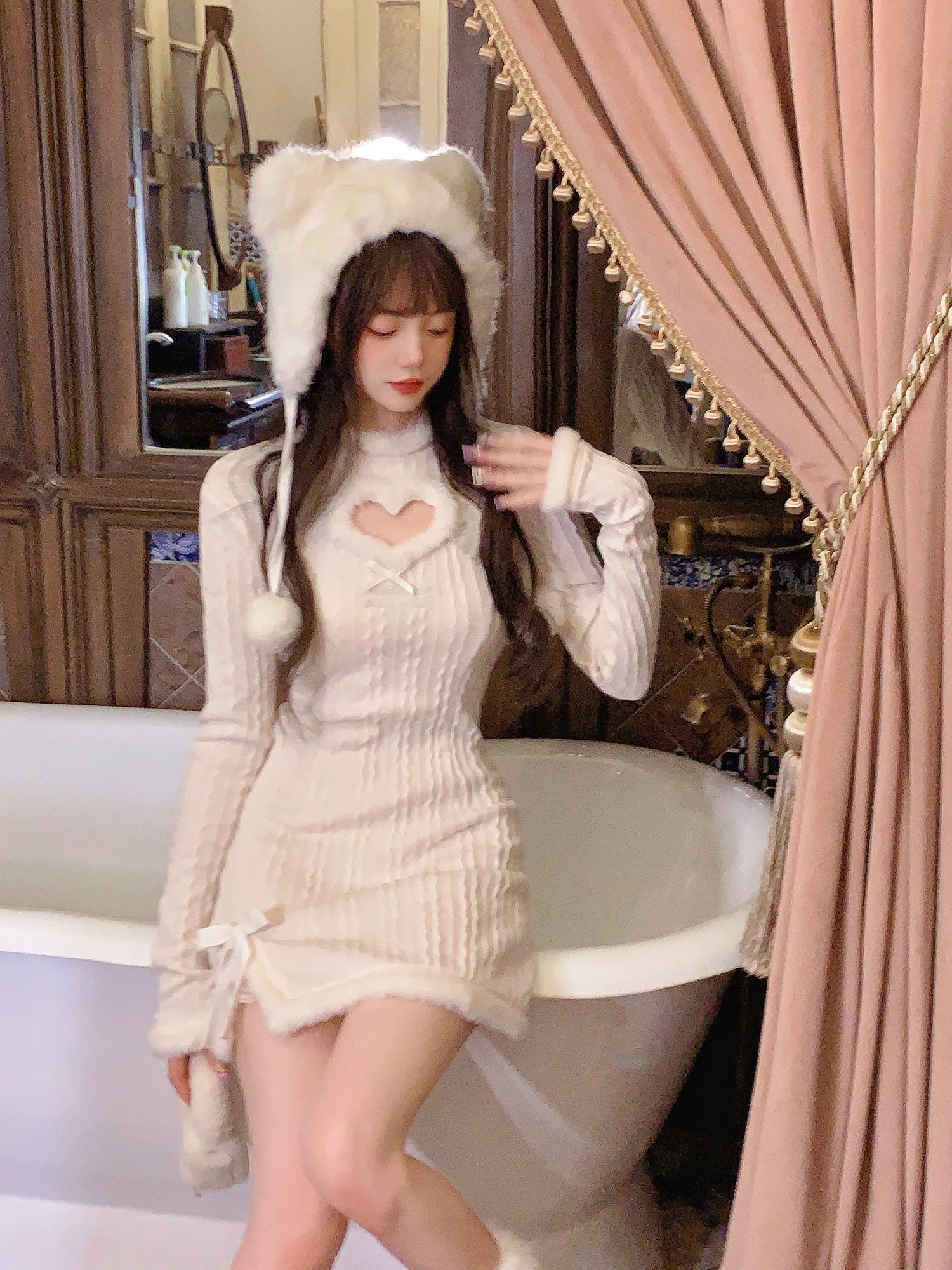 Korean Lolita Kawaii Dress - All Dresses - Dresses - 3 - 2024