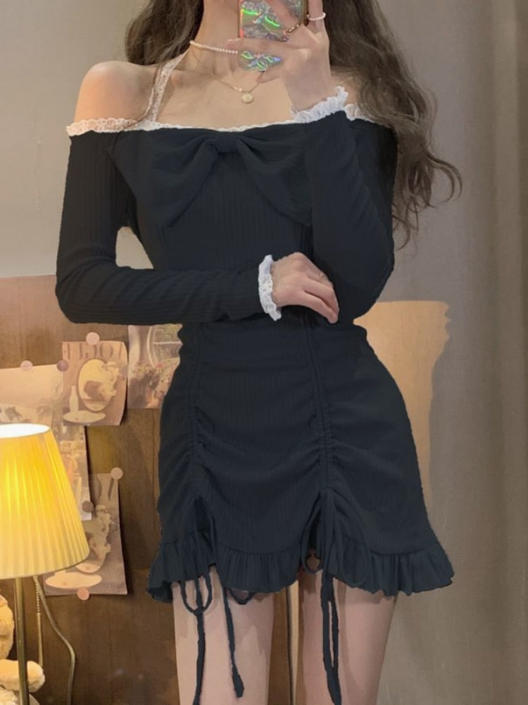 Korean Style Ruffled Lolita Dress - All Dresses - Shirts & Tops - 5 - 2024