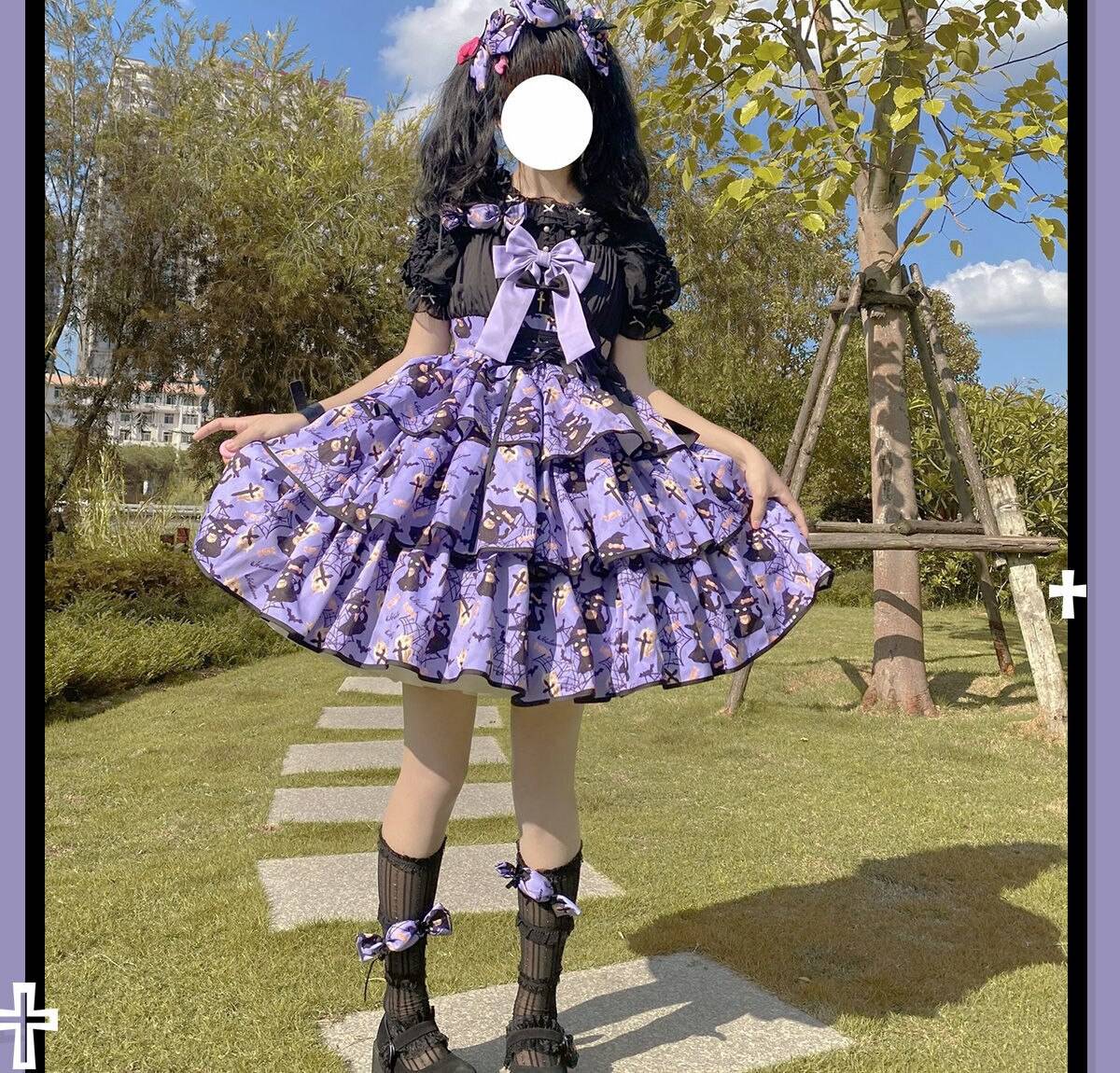 Lolita Cat Three-stage Princess Dress - All Dresses - Clothing - 3 - 2024