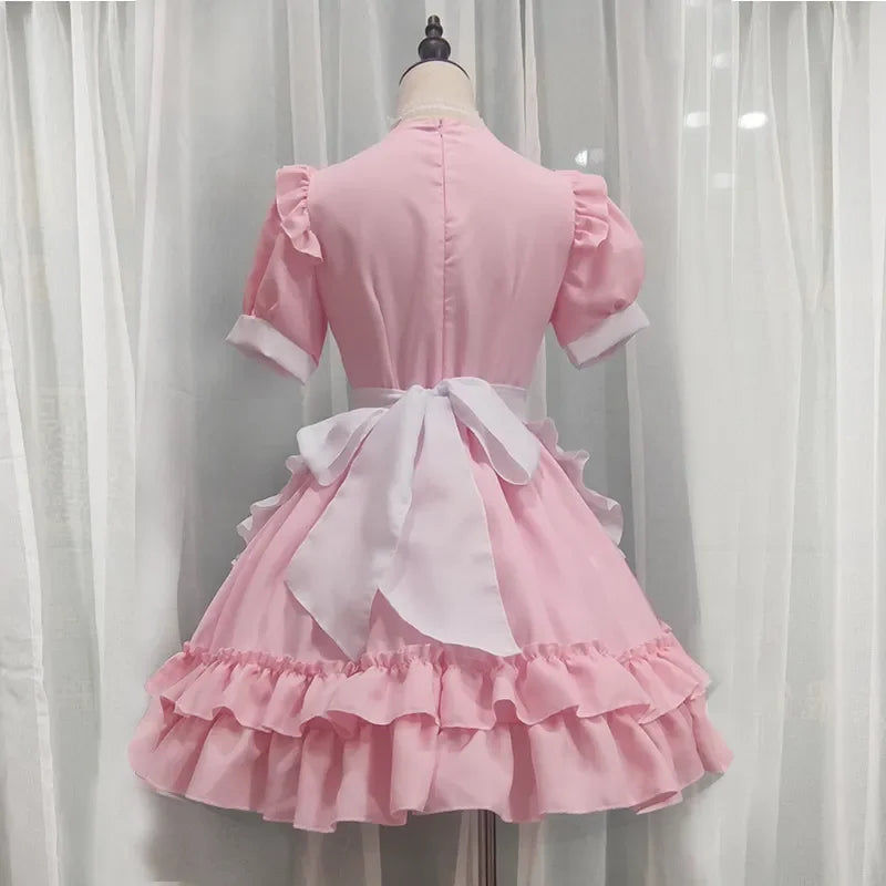 Lolita Pink Maid Dress - Sweet Japanese JSK - All Dresses - Dresses - 2 - 2024