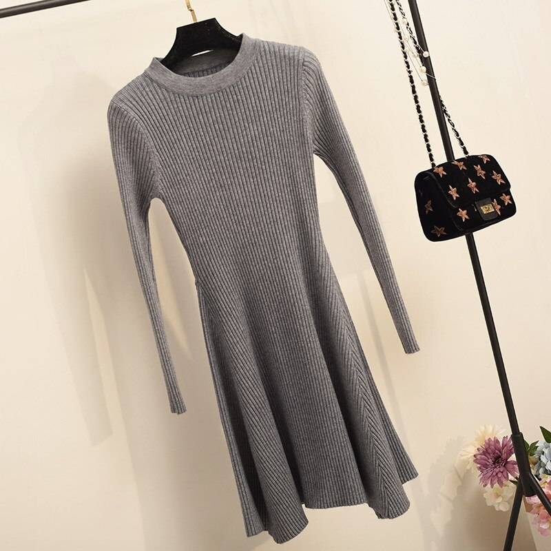 Long Sleeve Sweater Dress - 5 / M - All Dresses - Shirts & Tops - 17 - 2024