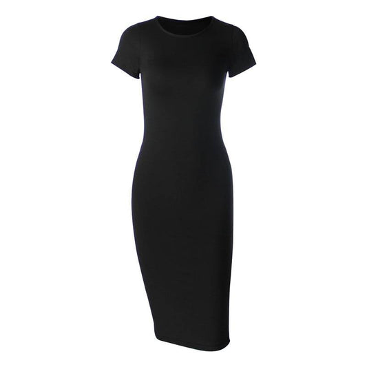 Midi Bodycon Dress - Black / XL - All Dresses - Dresses - 12 - 2024