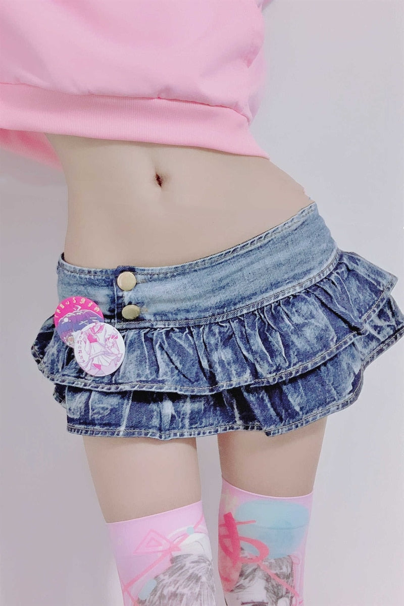 Mini Japanese Lolita Skirt - All Dresses - Skirts - 2 - 2024