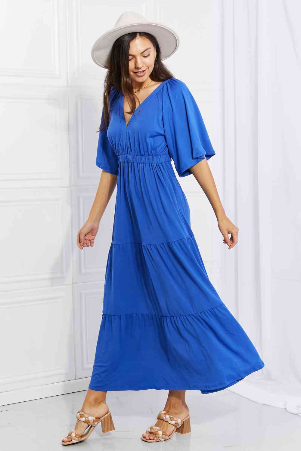My Muse Flare Sleeve Tiered Maxi Dress - All Dresses - Dresses - 6 - 2024