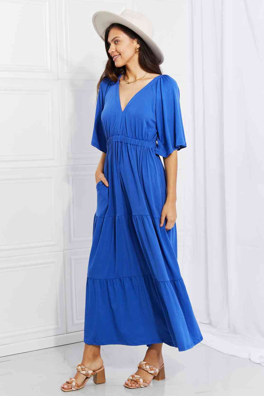My Muse Flare Sleeve Tiered Maxi Dress - All Dresses - Dresses - 4 - 2024