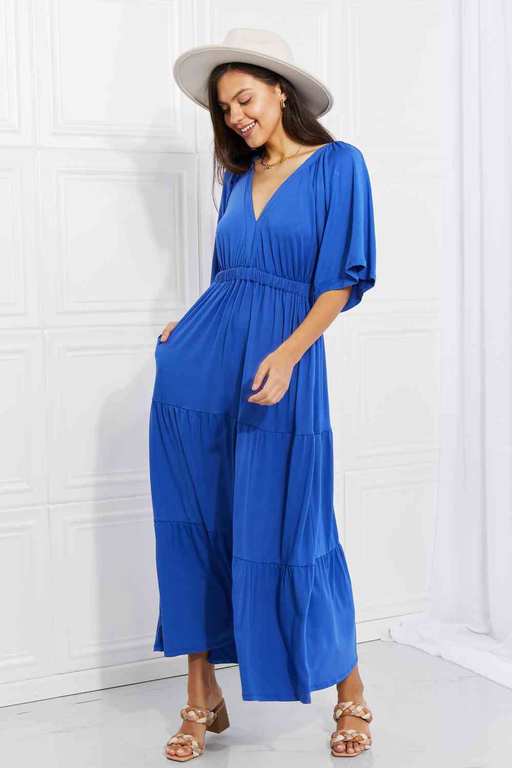 My Muse Flare Sleeve Tiered Maxi Dress - All Dresses - Dresses - 5 - 2024