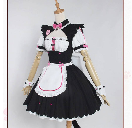 Nekopara Chocola Cosplay - Black / S - All Dresses - Clothing - 8 - 2024