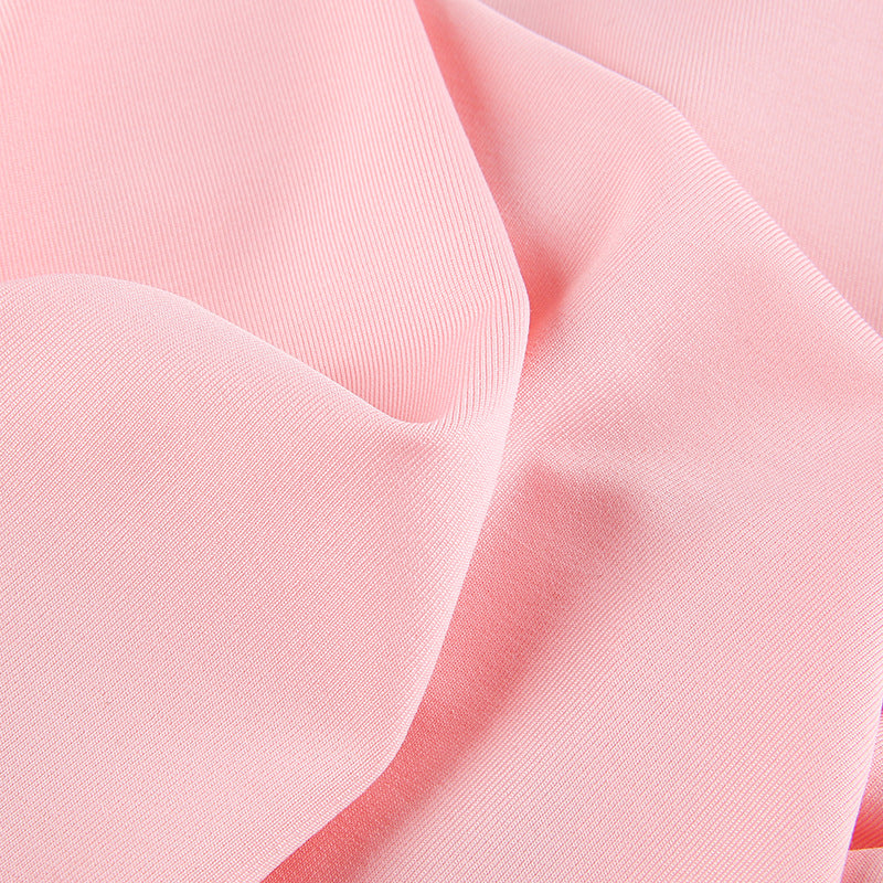 Pink Lace Strapless Dress - E-girl Streetwear - All Dresses - Dresses - 13 - 2024
