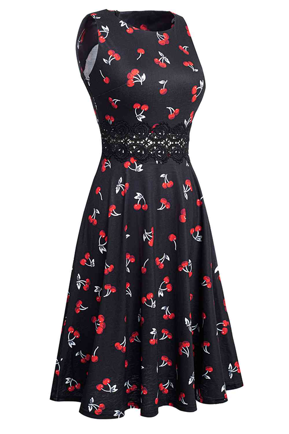Printed Smocked Waist Sleeveless Dress - All Dresses - Dresses - 17 - 2024