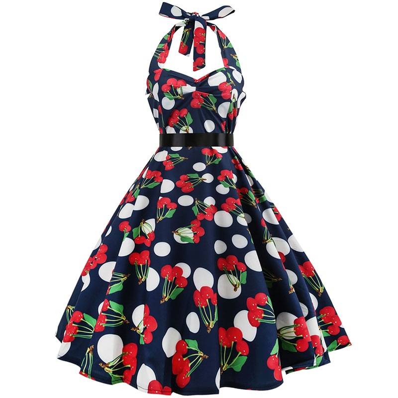 Retro Polka Dot Dress - Cherry / XL - All Dresses - Dresses - 15 - 2024