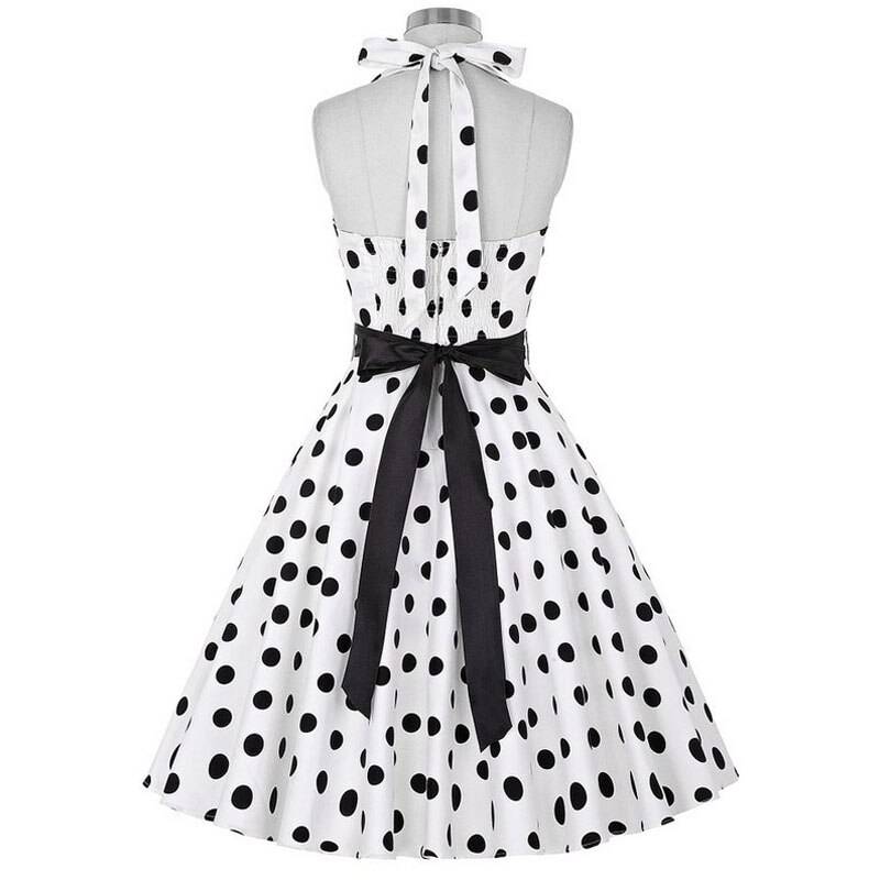 Retro Polka Dot Dress - All Dresses - Dresses - 8 - 2024