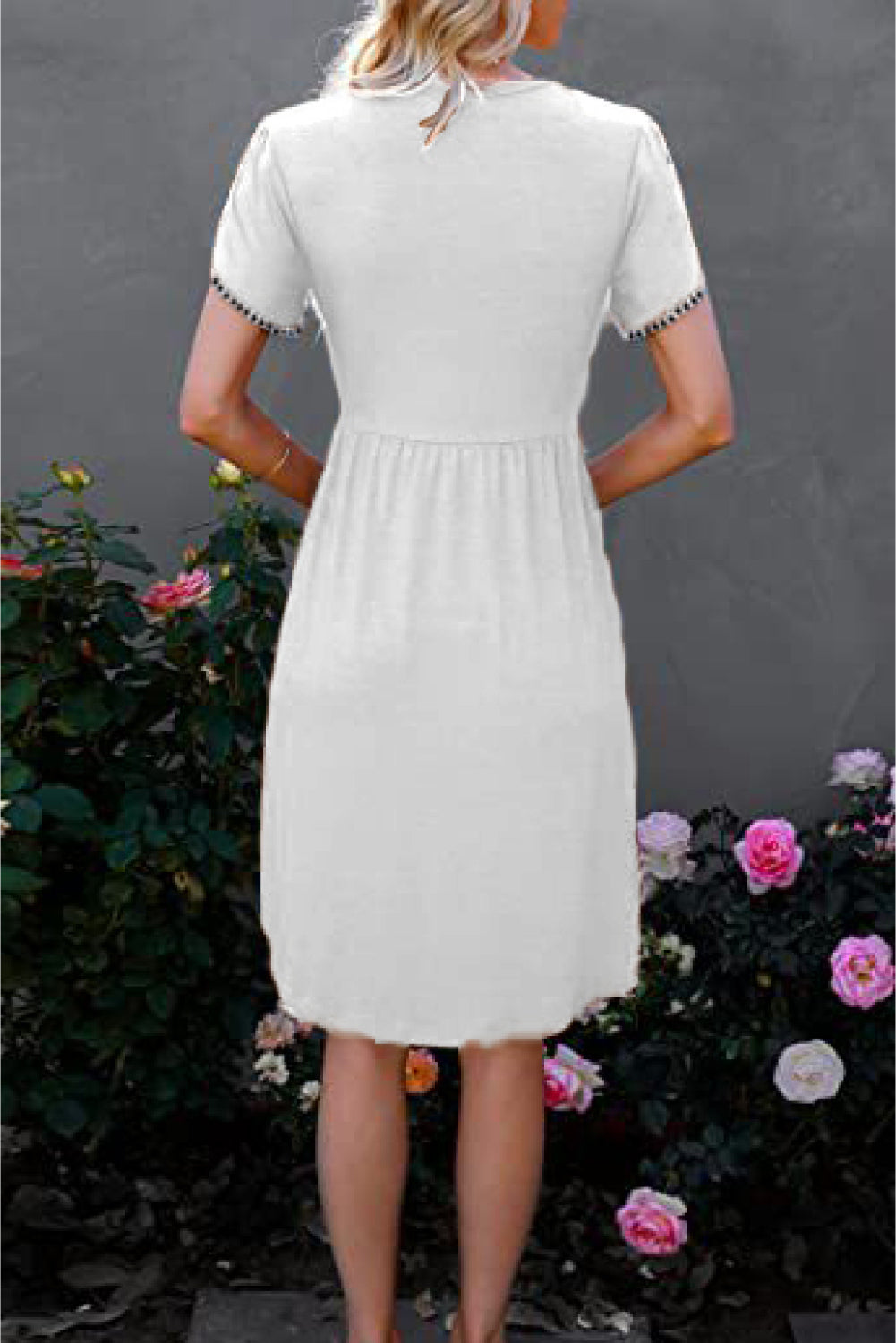 Round Neck Short Sleeve Dress - All Dresses - Dresses - 8 - 2024