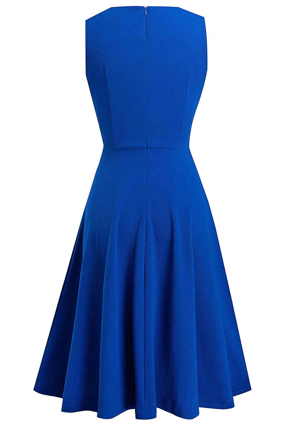 Round Neck Sleeveless Lace Trim Dress - All Dresses - Dresses - 12 - 2024