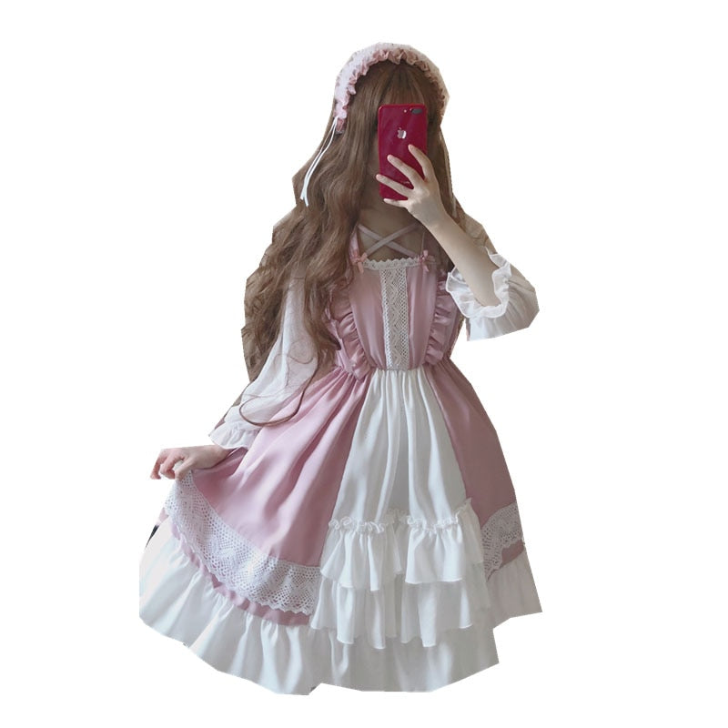 Ruffle Victorian Loli Dress - All Dresses - Dresses - 4 - 2024