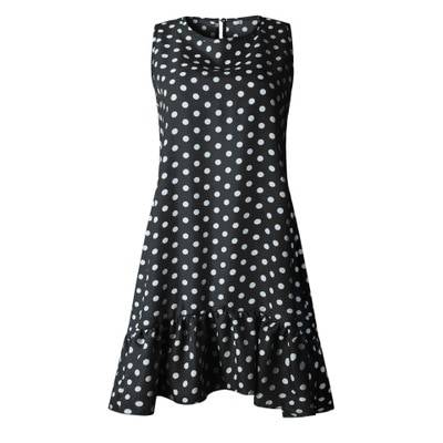 Ruffled Summer Dress for Women - Black / XXL - All Dresses - Dresses - 14 - 2024