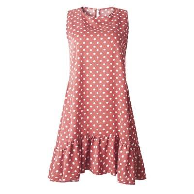 Ruffled Summer Dress for Women - Pink / XXL - All Dresses - Dresses - 17 - 2024