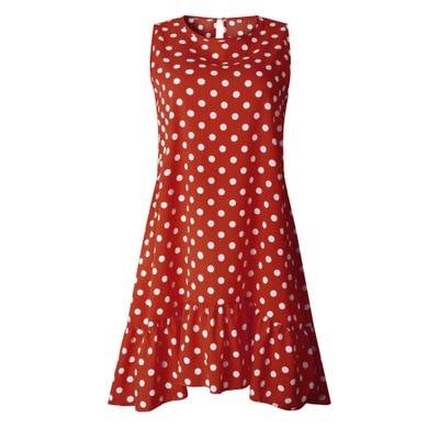 Ruffled Summer Dress for Women - Red / XXL - All Dresses - Dresses - 16 - 2024