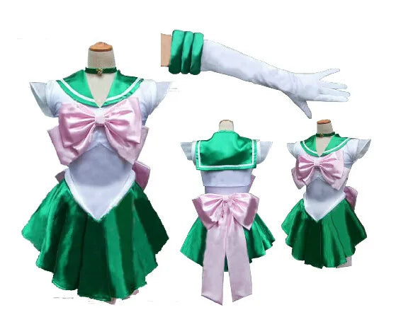 Sailor Moon Cosplay Costume - Dress Vestido Wig - Green / S - All Dresses - Costumes - 9 - 2024