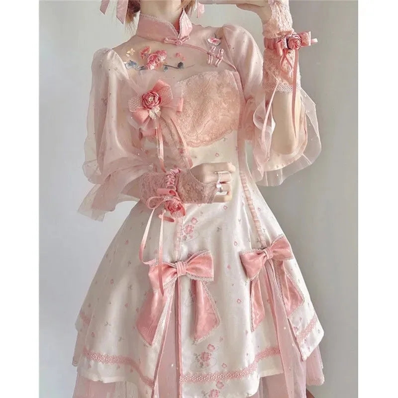 Sakura Cheongsam Kimono Dress - All Dresses - Dresses - 2 - 2024