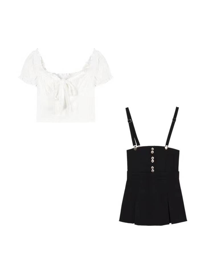 Stylish 2 Piece Dress Set - Black / S - All Dresses - Clothing - 5 - 2024