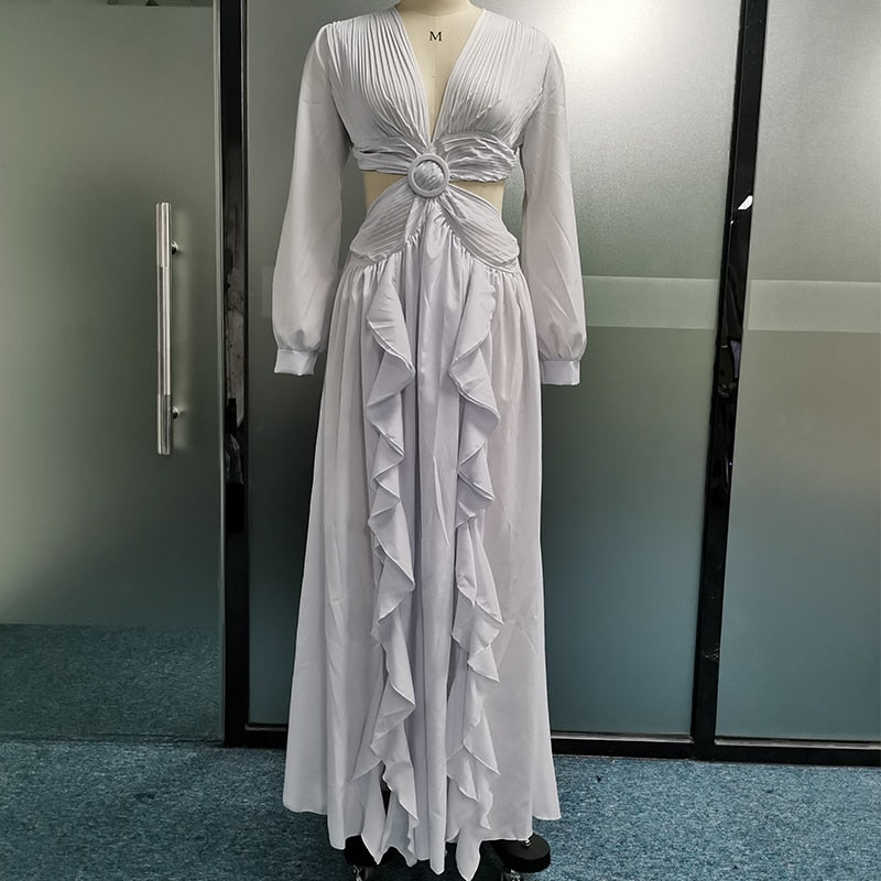 Stylish Wrap Dress With Tie Waist - All Dresses - Dresses - 5 - 2024