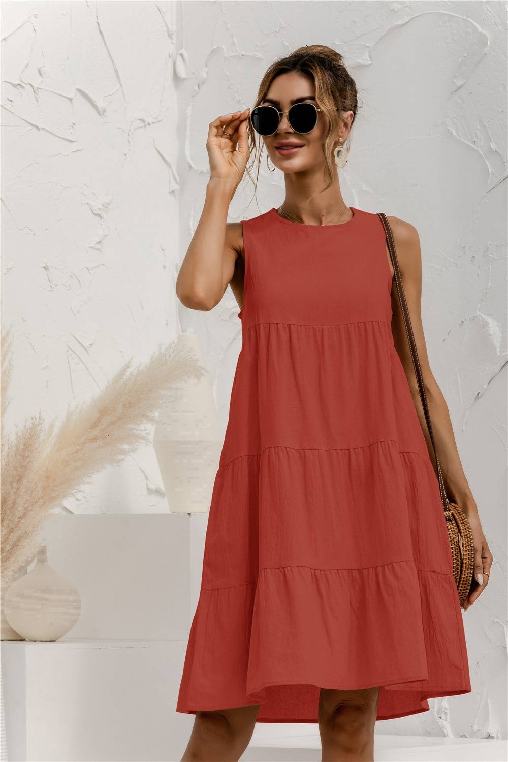 Summer Sleeveless Dress - All Dresses - Dresses - 17 - 2024