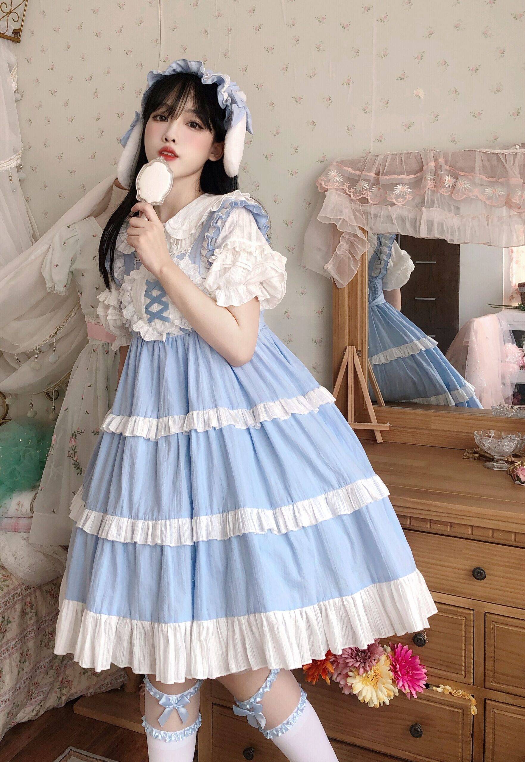 Summer Tea Party Princess Lolita - All Dresses - Dresses - 14 - 2024