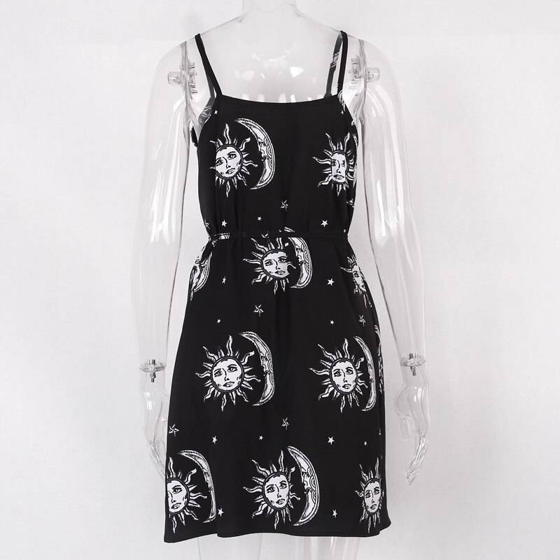 Sun Moon Gothic Mini Dress - All Dresses - Dresses - 13 - 2024
