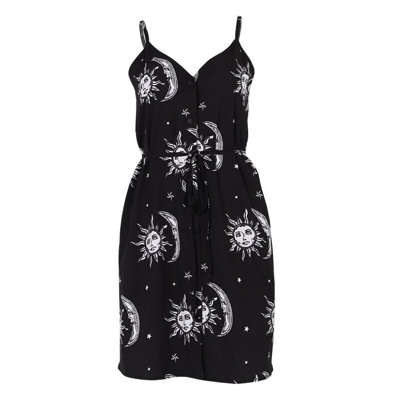 Sun Moon Gothic Mini Dress - All Dresses - Dresses - 6 - 2024