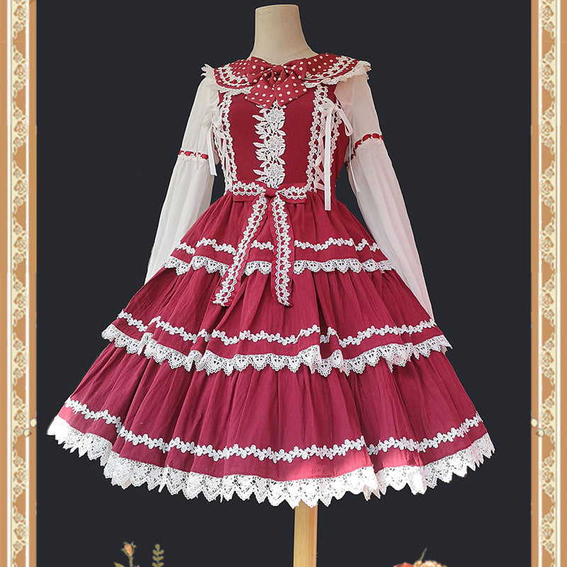 Sweet Layered Lolita JSK Dress - All Dresses - Dresses - 3 - 2024