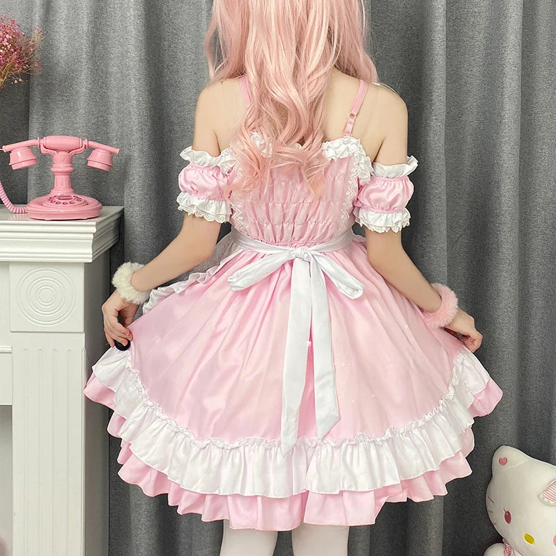 Sweet Lolita Anime Cat Girl Dress - All Dresses - Dresses - 5 - 2024