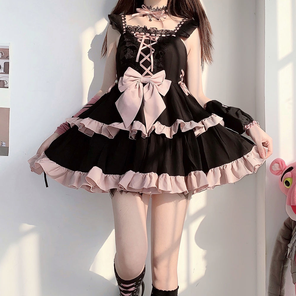 Sweet Lolita Bowknot JSK Dress - All Dresses - Dresses - 1 - 2024