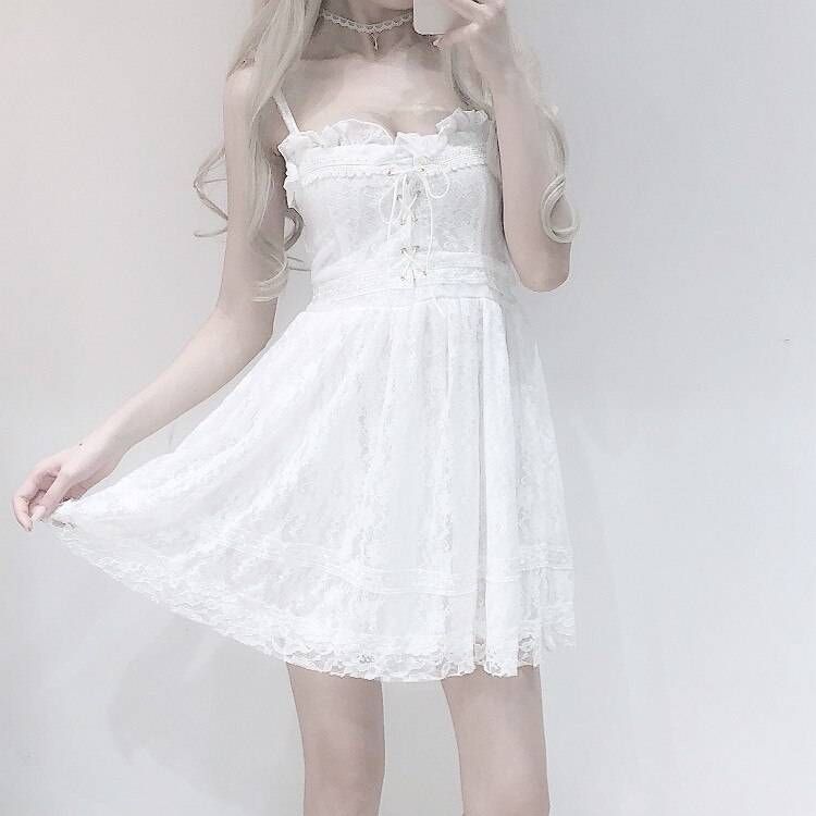 Sweet Lolita Dress - White / One Size - All Dresses - Dresses - 10 - 2024
