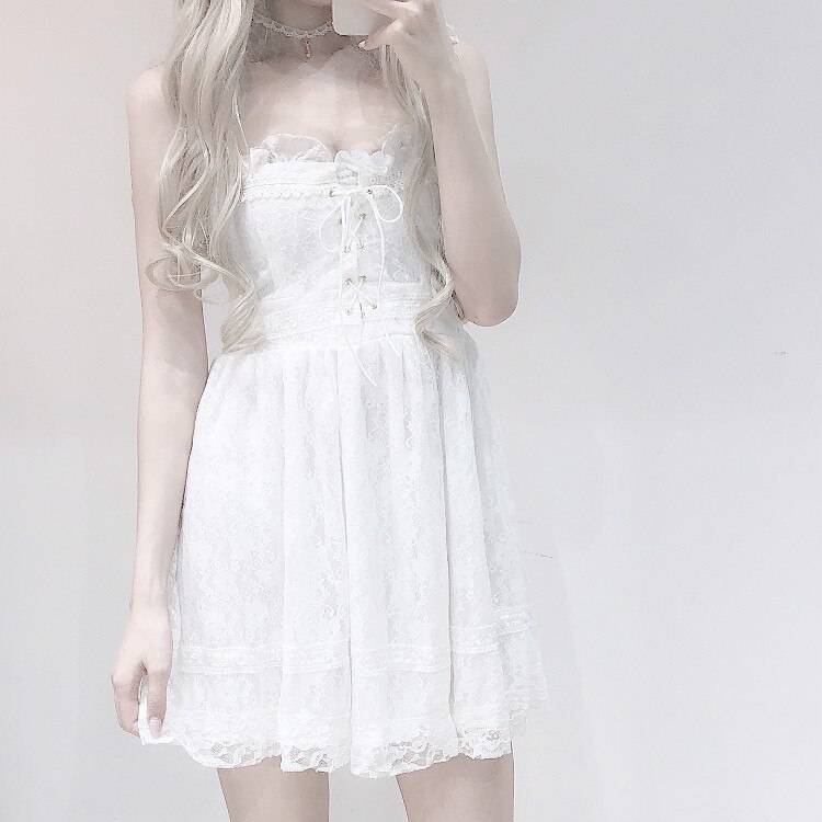 Sweet Lolita Dress - White / One Size - All Dresses - Dresses - 9 - 2024