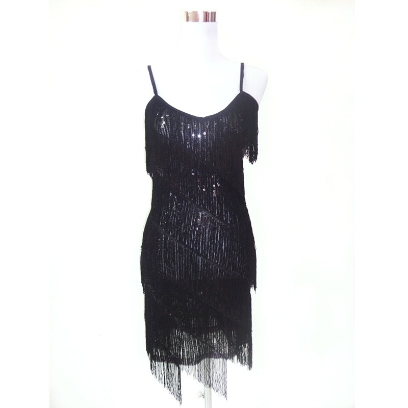 Tiered Fringe Flapper Dress - All Dresses - Dresses - 4 - 2024