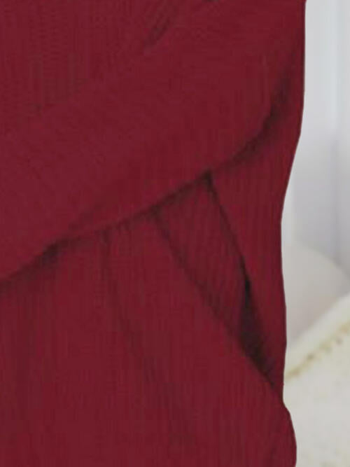 V-Neck Long Sleeve Mini Sweater Dress - All Dresses - Dresses - 9 - 2024