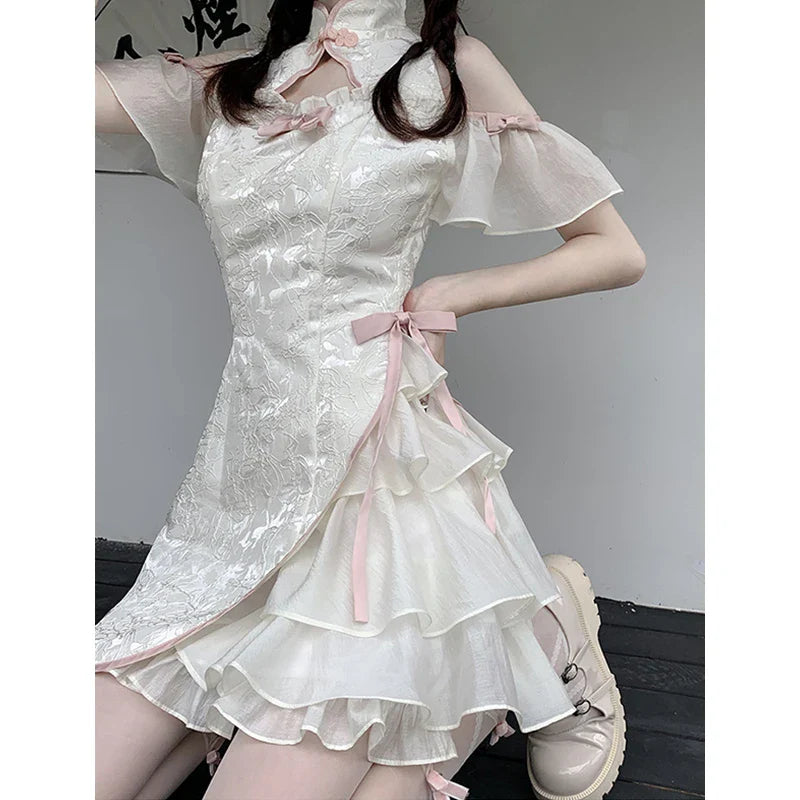Vintage Cheongsam Y2K Lolita Dress - Harajuku Style - All Dresses - Dresses - 5 - 2024
