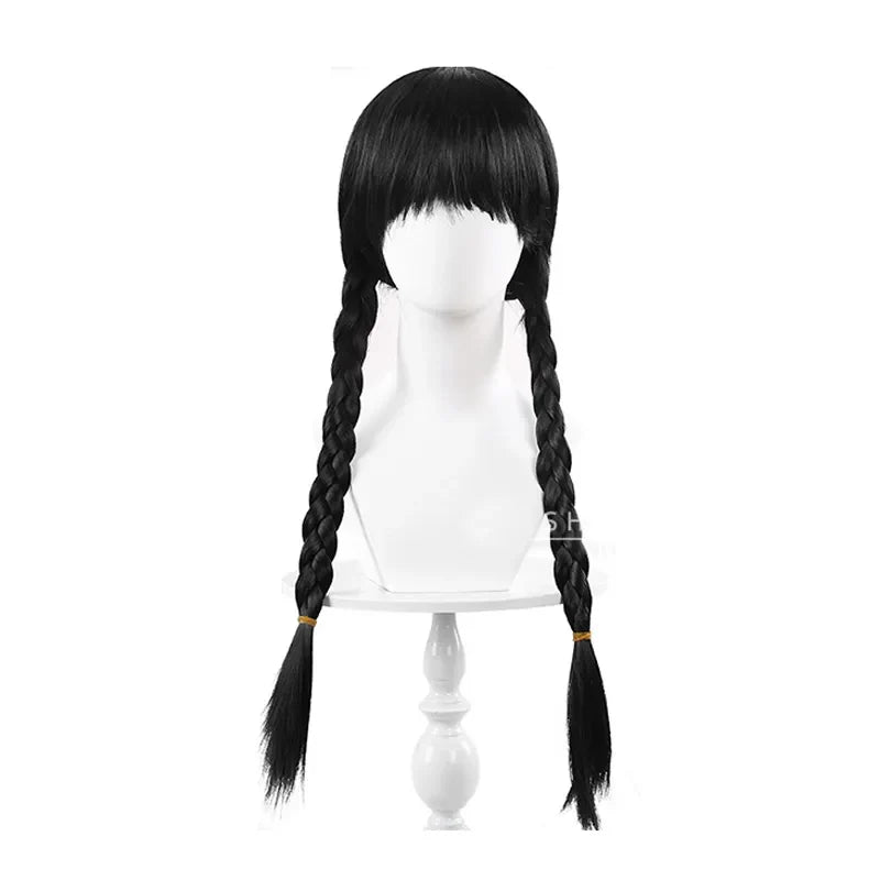 Wednesday Addams Cosplay Dress - style C / M - All Dresses - Costumes - 9 - 2024