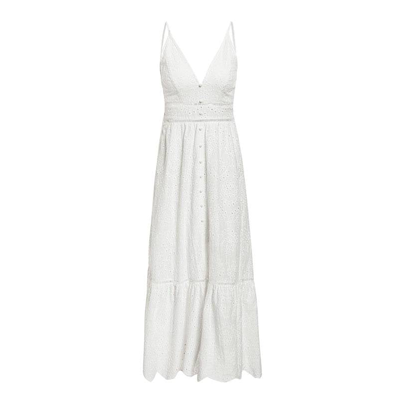 White Summer Dress - All Dresses - Dresses - 3 - 2024