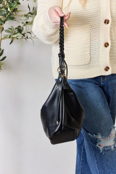 Braided Strap Shoulder Bag - All Products - Handbags - 7 - 2024