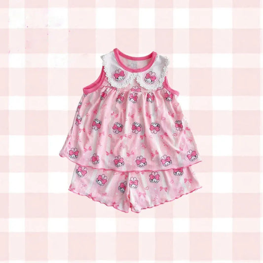 Childrens Sanrio Kawaii My Melody Pajamas - Pink / 90 - All Products - Pajamas - 7 - 2024