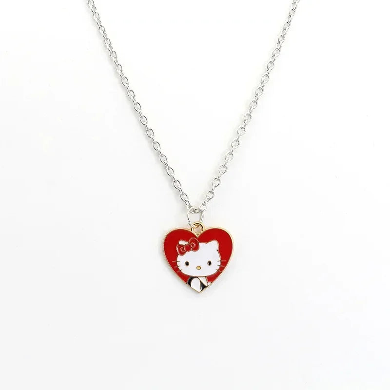 Elegant Hello Kitty Crystal Pendants - 37 Options - necklace 23 - All Products - Charms & Pendants - 31 - 2024