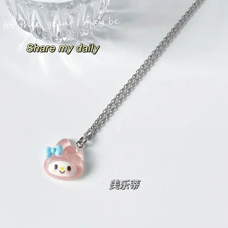Elegant Hello Kitty Crystal Pendants - 37 Options - necklace 14 - All Products - Charms & Pendants - 22 - 2024