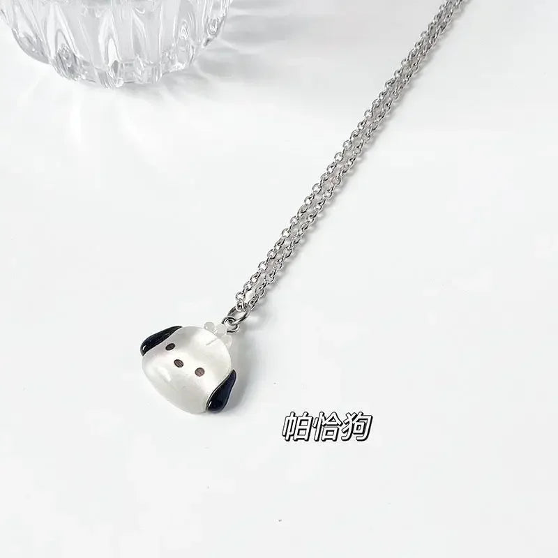 Elegant Hello Kitty Crystal Pendants - 37 Options - necklace 19 - All Products - Charms & Pendants - 27 - 2024