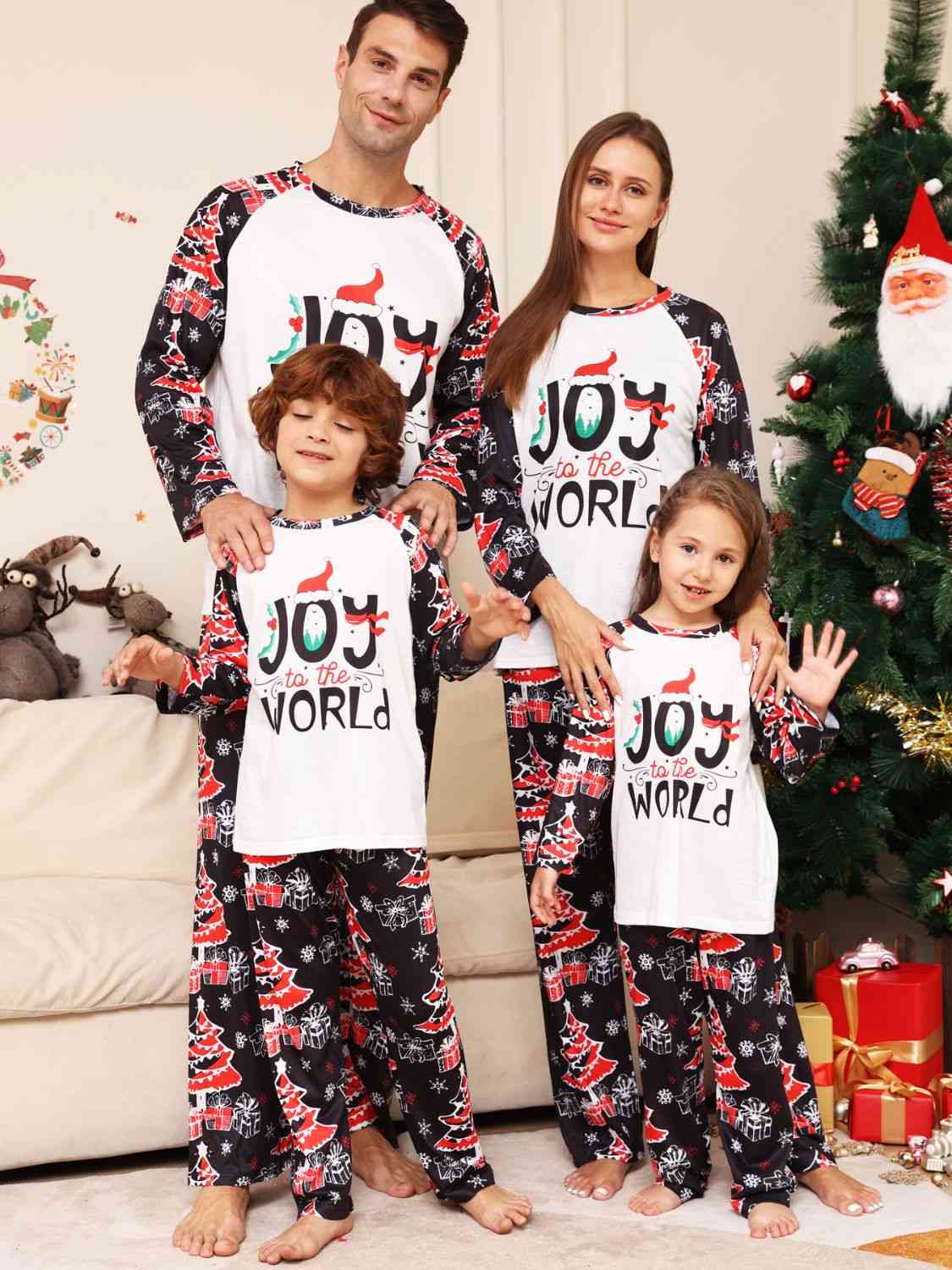 Full Size JOY TO THE WORLD Graphic Two-Piece Set - All Products - Outfit Sets - 4 - 2024