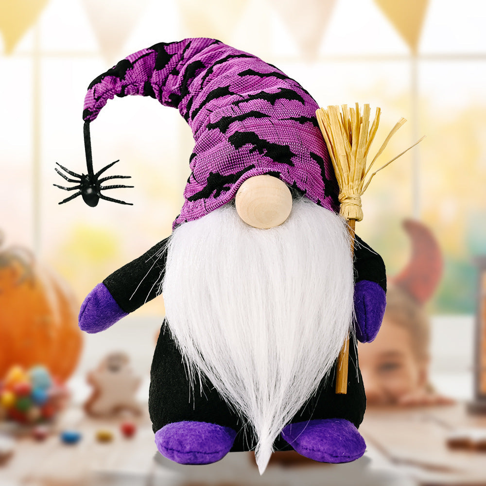 Halloween Short Leg Faceless Gnome - Purple / One Size - All Products - Decor - 7 - 2024
