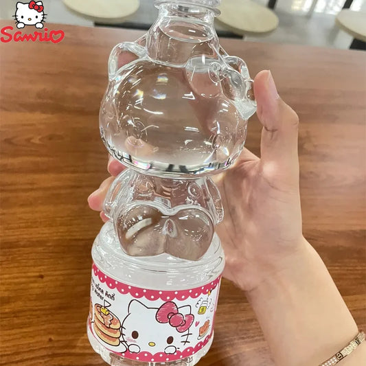 Hello Kitty Cartoon Portable Water Bottle - Pink - All Products - Water Bottles - 1 - 2024